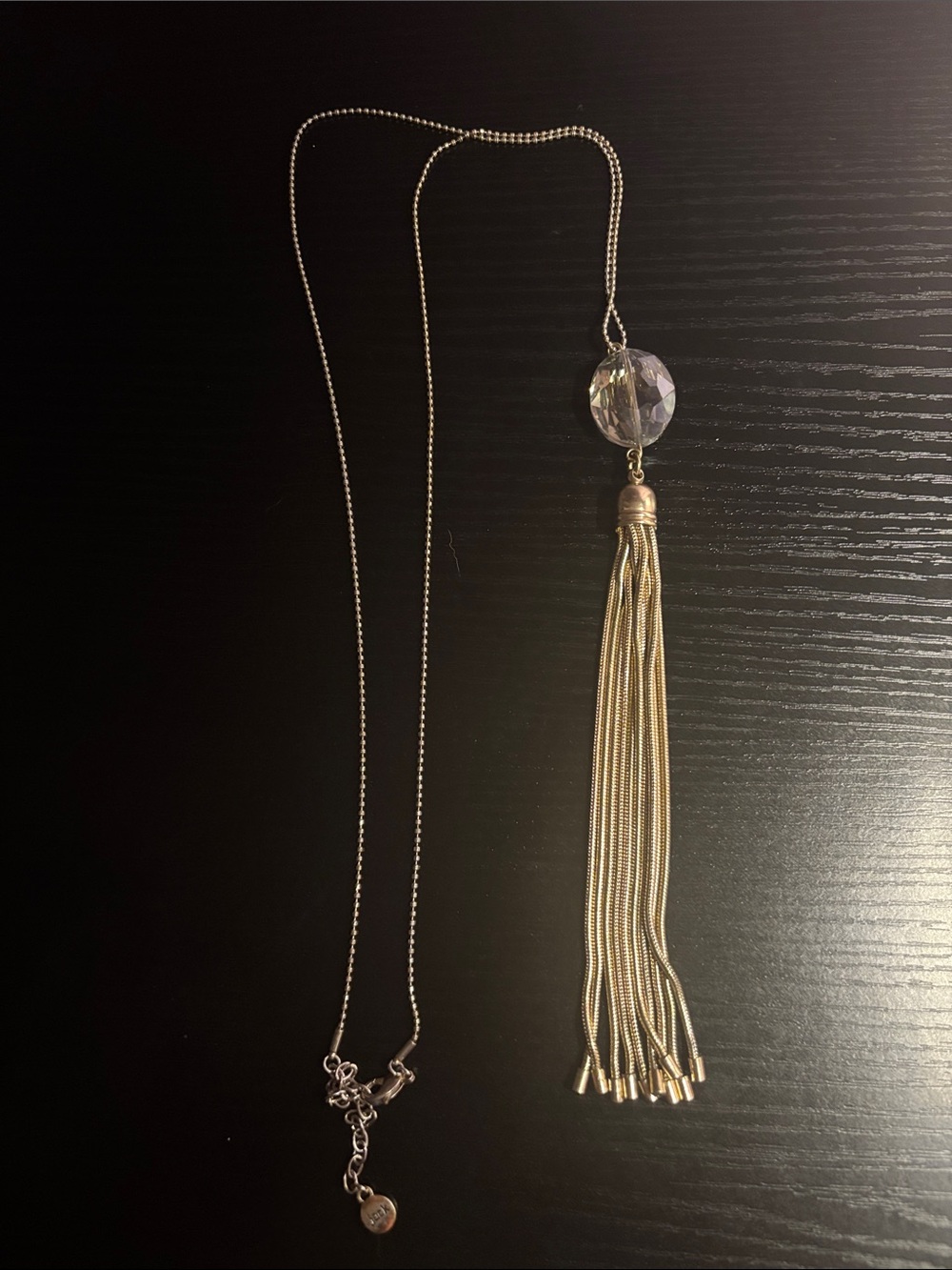 Bella & Jack Gold and Silver Tassel Necklace